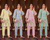 Kaavya By Afsana Cotton Embroidery Co Ord Set Wholesalers In Surat
